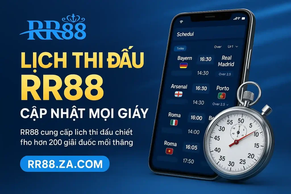Lịch thi đấu RR88