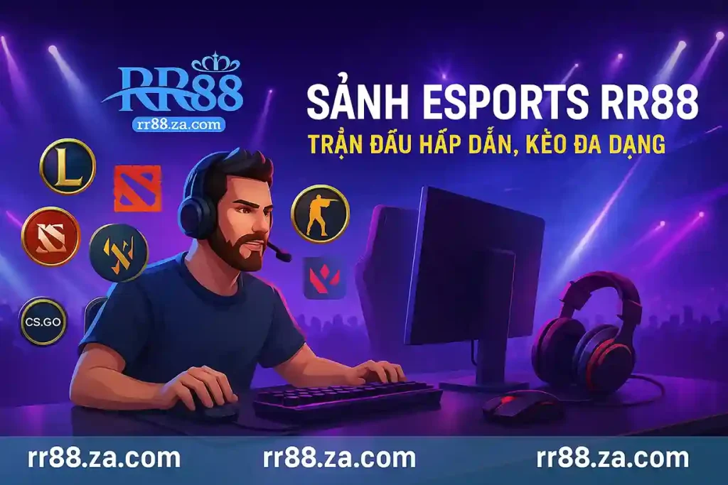 sảnh esports rr88 có gì 